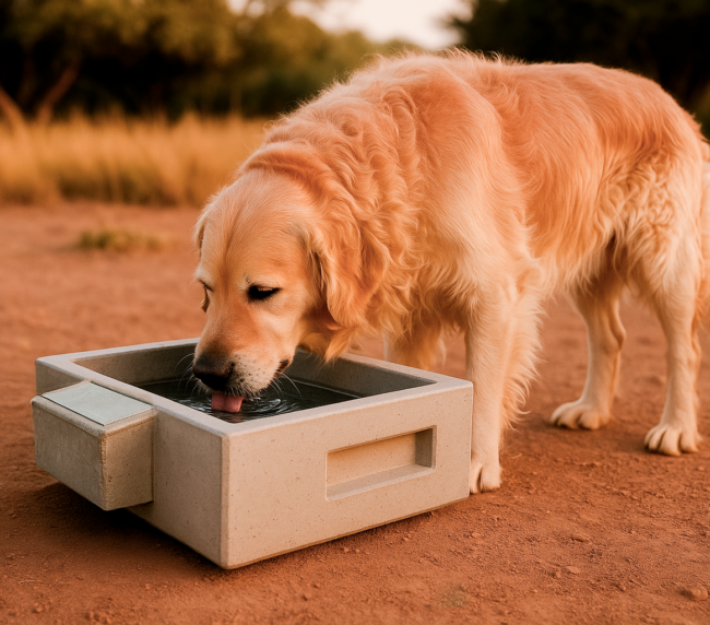 Bebedero Cuadrado 5 Litros