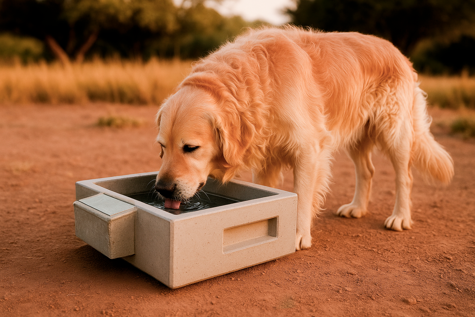 Bebedero Cuadrado 5 Litros